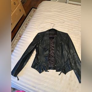 BlankNYC black leather jacket